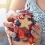 Painting your nails is a great form of self-expression and having red white and blue nails is a natural and fun way to show your love of the USA and your patriotism. Holiday Nails Ideas | Fourth of July Nail Styles | Nail Designs #fourthofjuly #naildesigns #nails