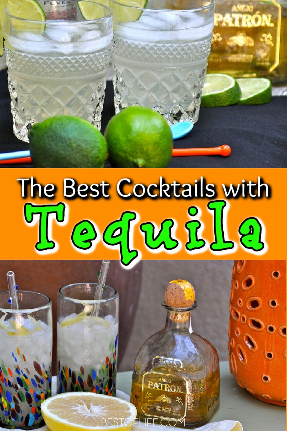 Enjoy these tasty tequila cocktails that aren't margaritas on Taco Tuesday or during happy hour any day of the week. They give the traditional margarita some competition and will impress friends, too! Easy Cocktail Recipes | Tequila Recipes | Happy Hour Recipes | Best Cocktails | Drinks with Tequila | Party Recipes | Cocktail Recipes for a Crowd | Cocktail Recipes for Parties #tequila #cocktails via @thebestoflife