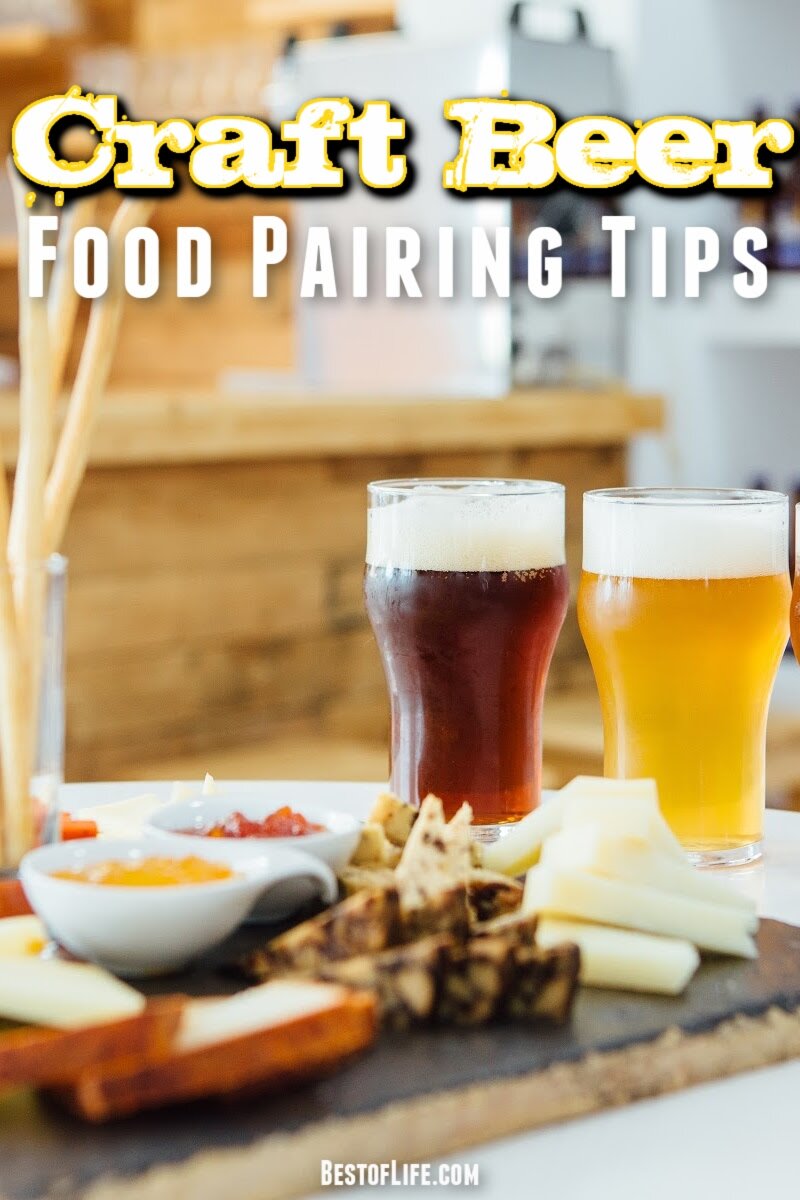 Love a great beer but you also love to cook? This is for you! There are many great beer and food pairings available, here are some tips to do it right! How to Pair Craft Beer with Food | Best Beer and Food Pairings | How to Pair Food with Beer |#beer #foodie #pairings