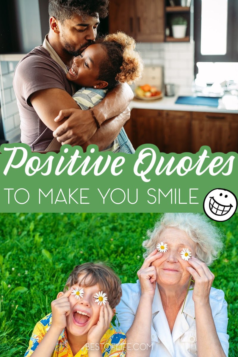 Some quotes make you think, some are great when you need a boost, these are the best positive quotes to make you smile. Smiling is the best medicine! Quotes to Make You Smile | Inspirational Quotes | Motivational Quotes | Quotes About Happiness | Quotes About Positivity | Quotes for Bad Days #positivityquotes #quotes