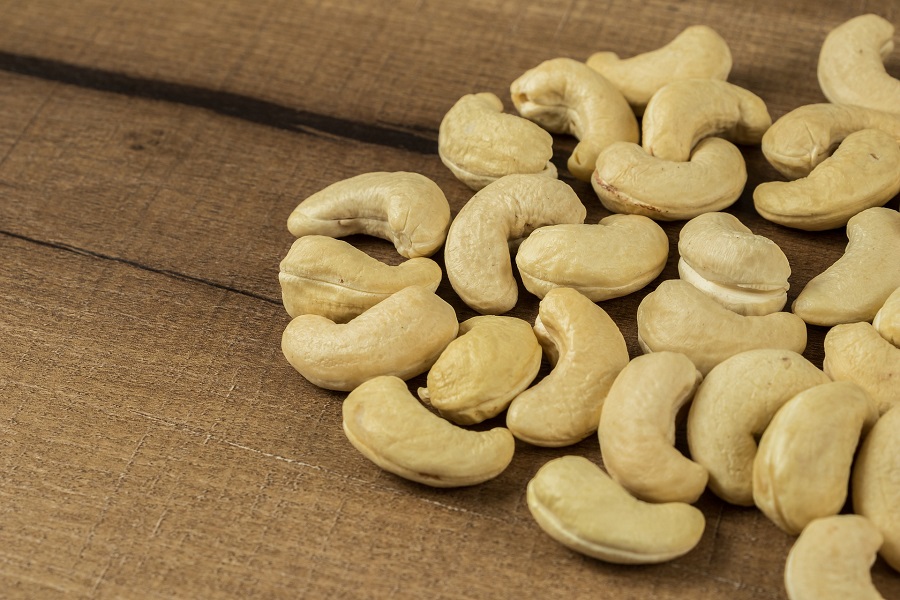 Man Snacks to Keep on Hand Close Up of Cashews