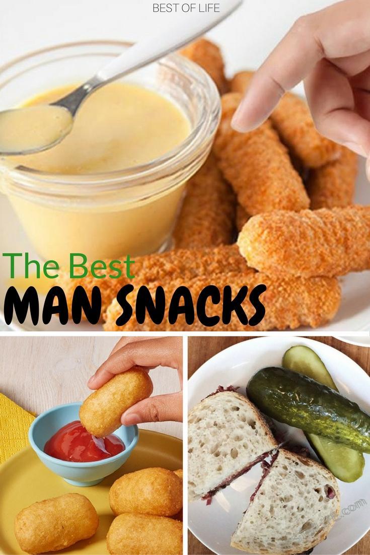  If you’re a man or there is a man in your life there are a few man snacks that should always be on hand. Here are some of the best to keep around! Best Snacks for Men | Easy Snacks for Men | Best Snacks for Home | Must-Have Snacks for Men | Healthy Snack Ideas | Healthy Easy Snacks