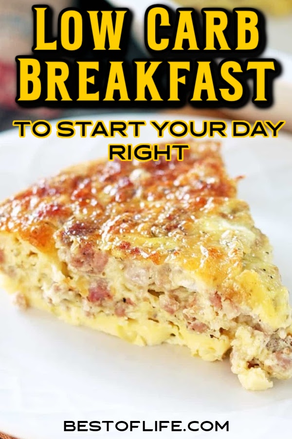 Breakfast is the most important meal of the day, but that doesn't mean it has to be full of carbs! These low carb breakfast ideas will keep you on track. Best Breakfast Recipes | Easy Breakfast Recipes | Healthy Breakfast Recipes | Breakfast Recipes | Low Carb Breakfast Recipes | Low Carb Recipes | Weight Loss Breakfast Recipes | Weight Loss Tips | Breakfast for Weight Loss #weightlosstips #lowcarb