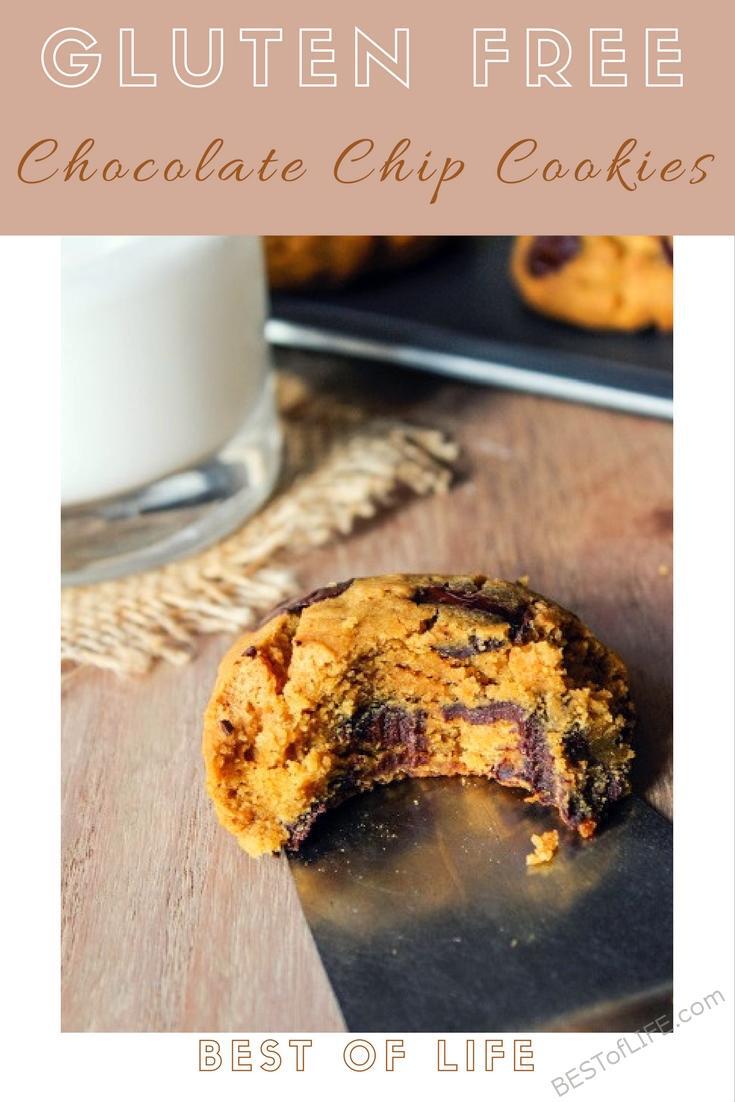 Whether you have a dietary restriction or just want to eat healthier, these gluten free chocolate chip cookies recipes will help you savor every bite. Best Chocolate Chip Cookie Recipe | Best Gluten Free Cookie Recipe | Easy Gluten Free Cookie Recipe | Easy Chocolate Chip Cookie Recipe | Healthy Chocolate Chip Cookie Recipe