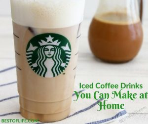 Starbucks Iced Coffee Drinks to Make at Home