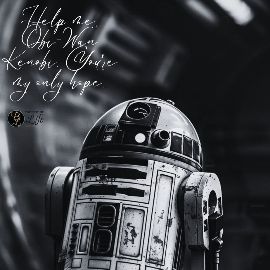 Princess Leia Quotes Help me, Obi-Wan Kenobi. You're my only hope.