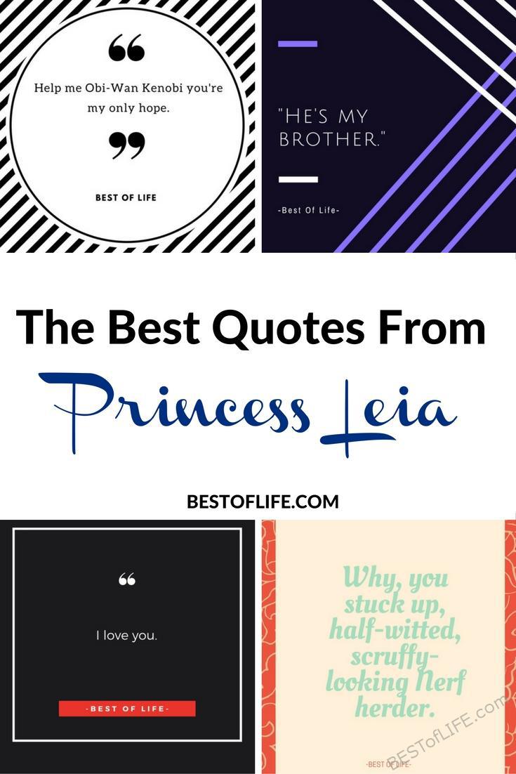 Carrie Fisher, Princess Leia has passed away and while we have lost a talented soul we at least have Princess Leia quotes to remember. Best Princess Leia Quotes | Funny Princess Leia Quotes | Best Star Wars Quotes | Star Wars Quotes | Quotes from Star Wars via @thebestoflife