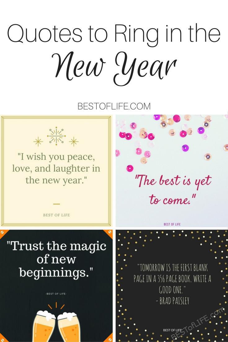 Best Quotes To Ring In The New Year The Best Of Life