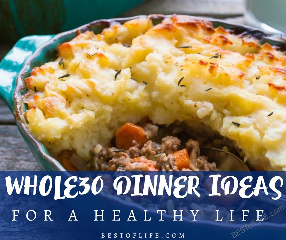 Whole30 dinner recipes will help you press the reset button on your eating habits and maintain a healthy lifestyle. Whole30 Dinner Ideas | Whole30 Recipes | Best Whole30 Recipes | Healthy Recipes | Healthy Dinner Ideas | Best Recipes for Weight Loss | Easy Weight Loss Recipes