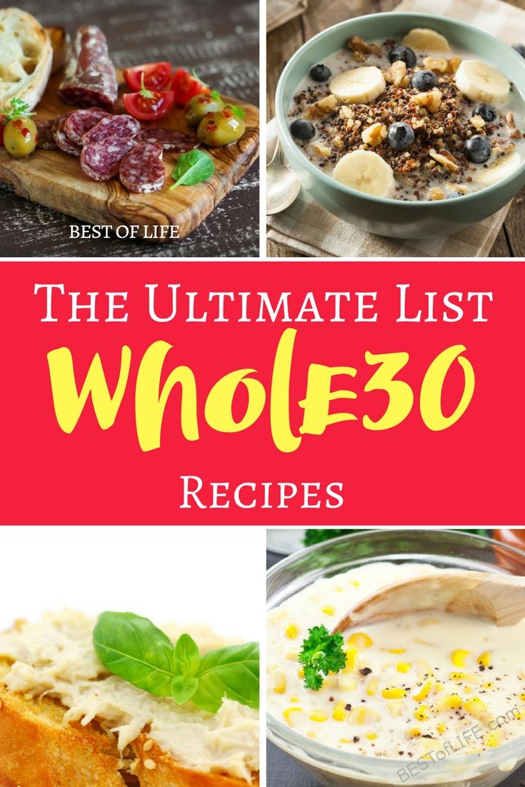 The best Whole30 recipes help you start better eating habits and in turn a healthier body, better attitude, and the body you’ve been wanting. Easy Whole30 Recipes | Best Whole30 Recipes | Healthy Recipes | Easy Healthy Recipes | Best Healthy Recipes | Weight Loss Recipes | Whole30 Ideas via @thebestoflife