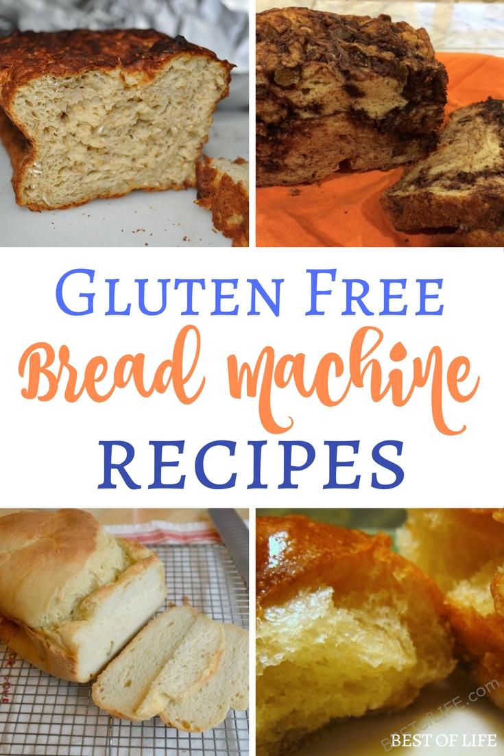 healthy gluten free bread machine recipes