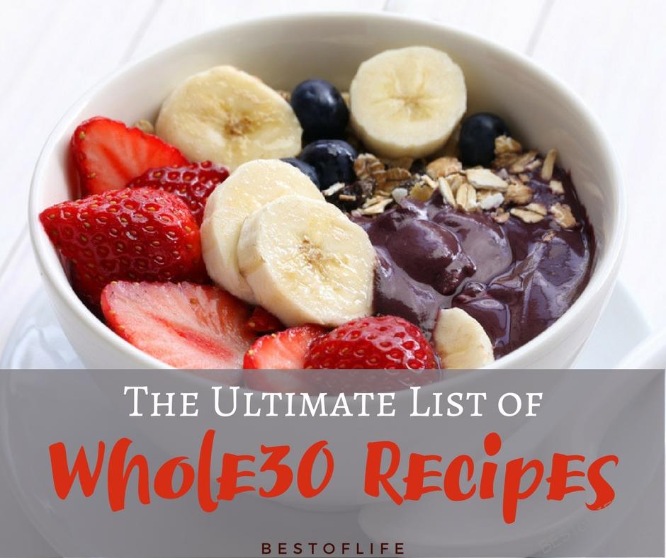 The best Whole30 recipes help you start better eating habits and in turn a healthier body, better attitude, and the body you’ve been wanting. Easy Whole30 Recipes | Best Whole30 Recipes | Healthy Recipes | Easy Healthy Recipes | Best Healthy Recipes | Weight Loss Recipes | Whole30 Ideas