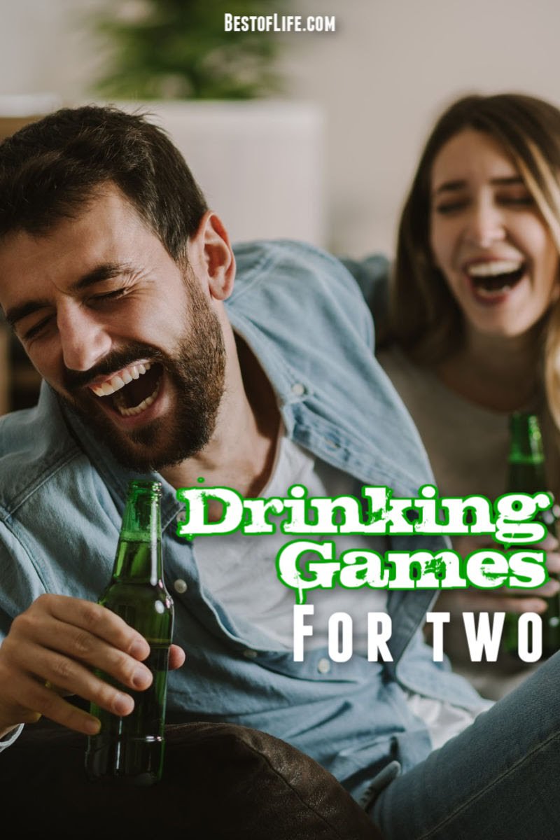 Let fun drinking games for two add laughs to a night of enjoying a glass of wine or shot of liquor with a significant other or friend. Drinking Games | Best Drinking Games | Wine Drinking Games | Drinking Games for Two | Best Drinking Games for Two 