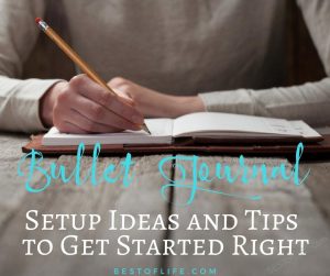 Bullet Journal Setup Ideas and Tips | BuJo Setup Ideas