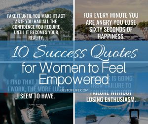 10 Success Quotes for Women | Empowering Quotes