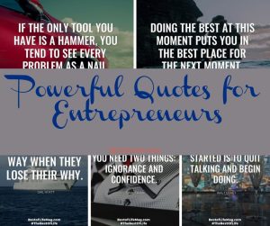 These powerful quotes for entrepreneurs will keep you motivated to work hard and inspired to do your best! Being an entrepreneur can be difficult, we can all use a boost from time to time. Quotes Entrepreneur Bossbabe | Quotes Entrepreneur Mindset | Quotes Entrepreneurship | Quotes Entrepreneur Men | Quotes Entrepreneur Women