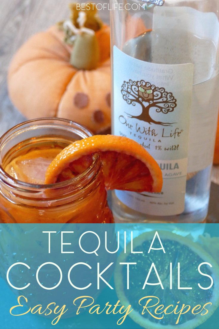 There is more to tequila than a margarita! Tequila cocktails are perfect for happy hour gatherings, parties, or to enjoy with chips and salsa! Tequila Recipes | Tequila Drinks | How to Drink Tequila | How to Make a Margarita | Cocktail Recipes via @thebestoflife