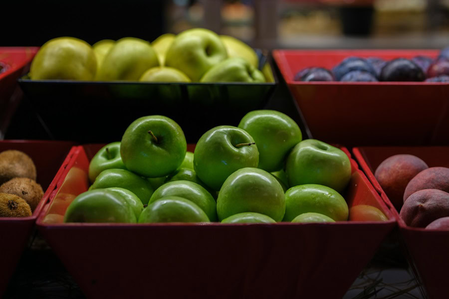 Apple Dessert Recipes Apples in a Grocery Store