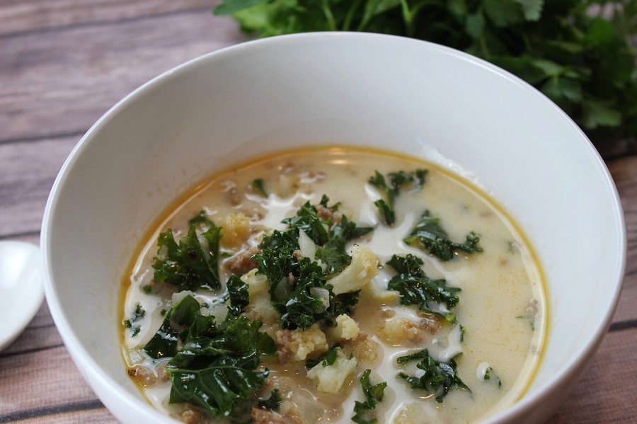 Healthy Dinner Recipes for Easy Weight Loss Bowl of Kale Soup
