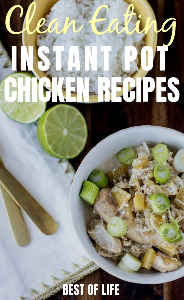 Clean Instant Pot Recipes with Chicken The Best of Life