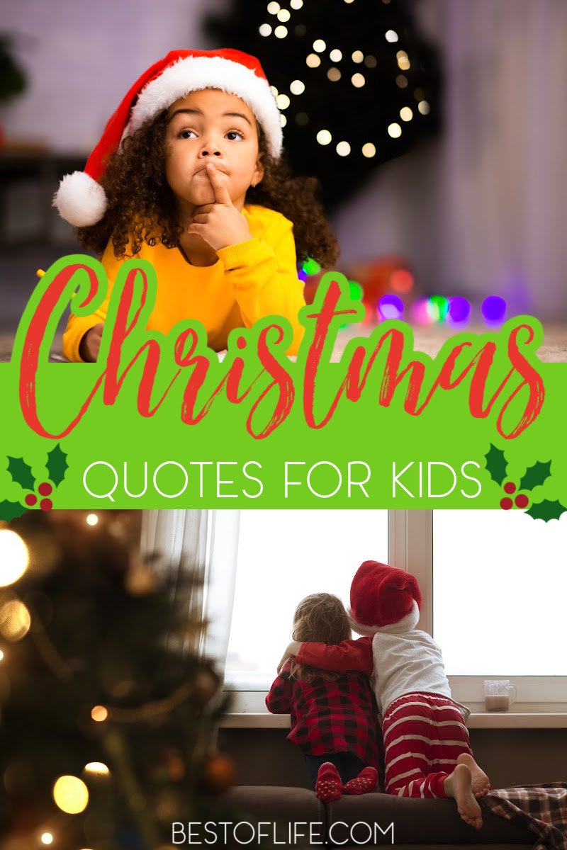 Have fun making a new holiday tradition with your family with these 12 days of Christmas quotes for kids. Inspirational Quotes | Christmas Quotes | Holiday Quotes | Quotes and Sayings | Holiday Activities | Motivating Quotes #quotes #christmas via @thebestoflife