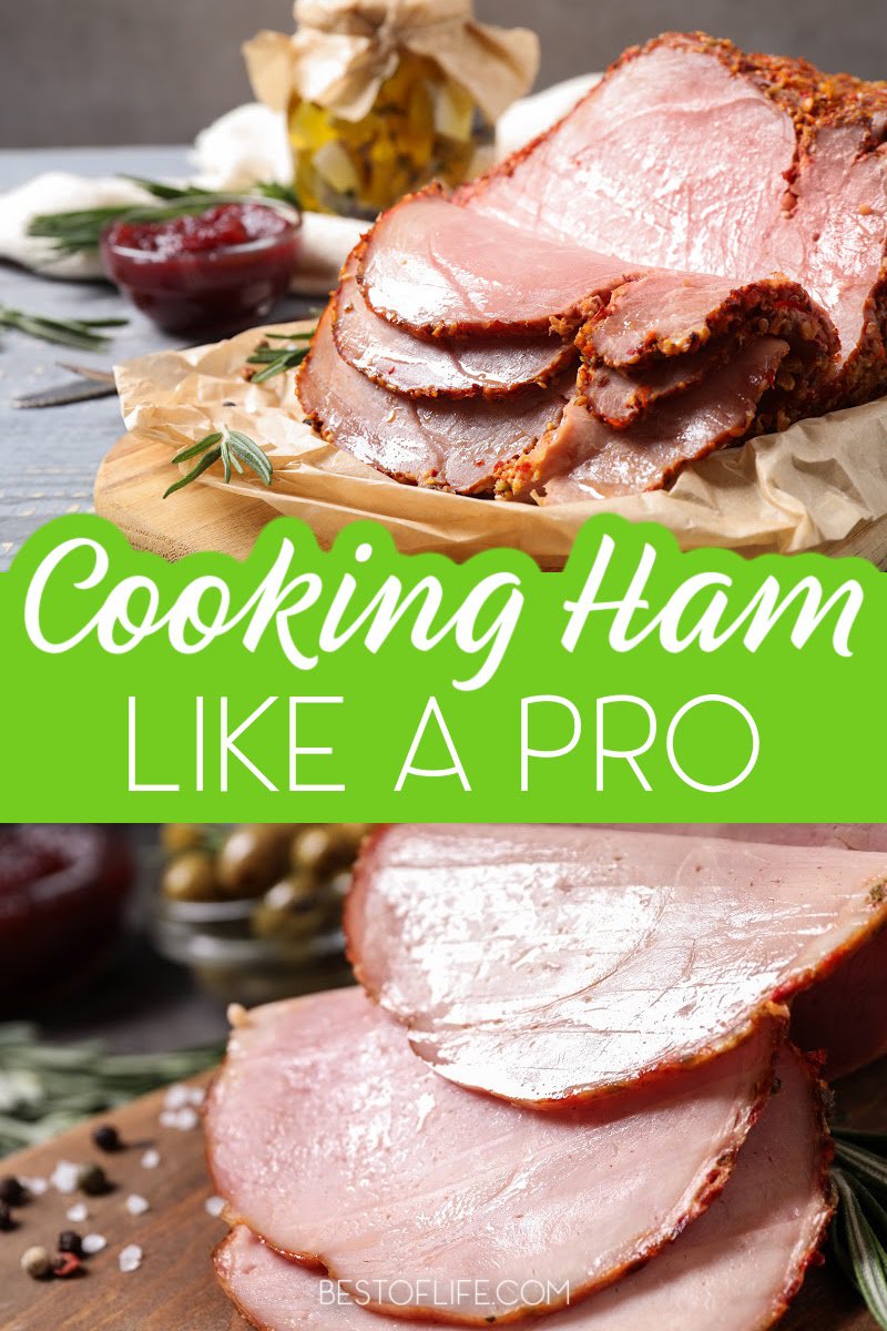 When you know how to cook a ham like a pro, the holiday season is less stressful, more delicious and impresses every guest. Ways to Cook Ham | Holiday Cooking Ideas | Thanksgiving Cooking Tips | Christmas Recipes | Holiday Recipes | Entertaining | Ham Cooking Tips | Ham Recipes | Holiday Ham Ideas | Holiday Meal Recipes | Family Recipes #cookingtips #holidayrecipes