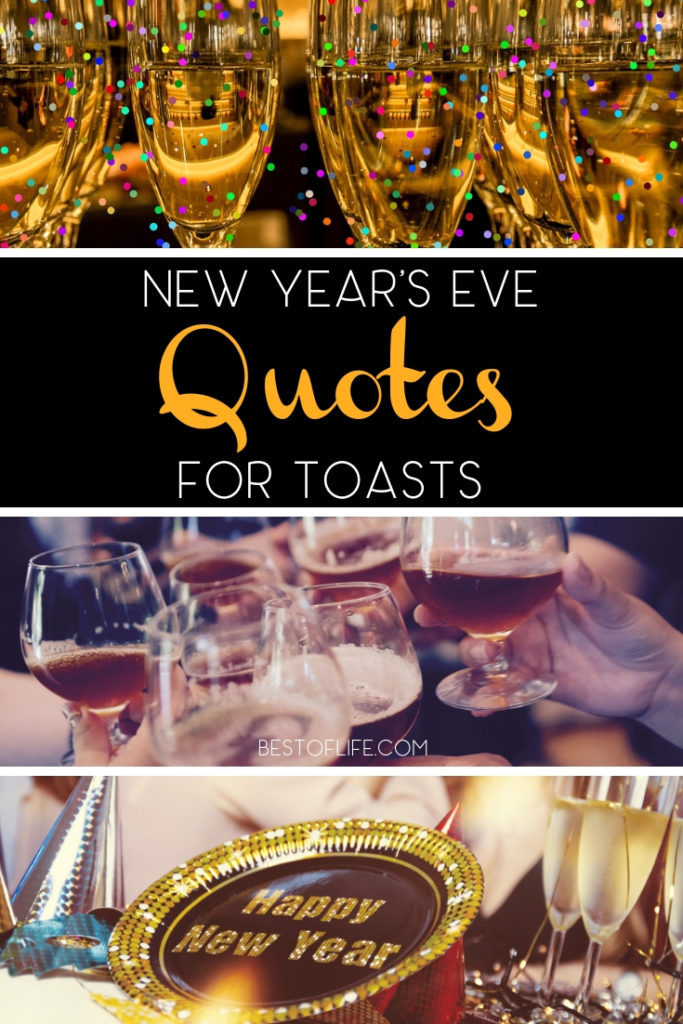 New Year's Eve Toast Quotes that are Funny and Inspiring Best of Life