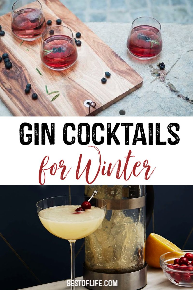 Winter Cocktails with Gin Drink Recipes for Winter The Best of Life