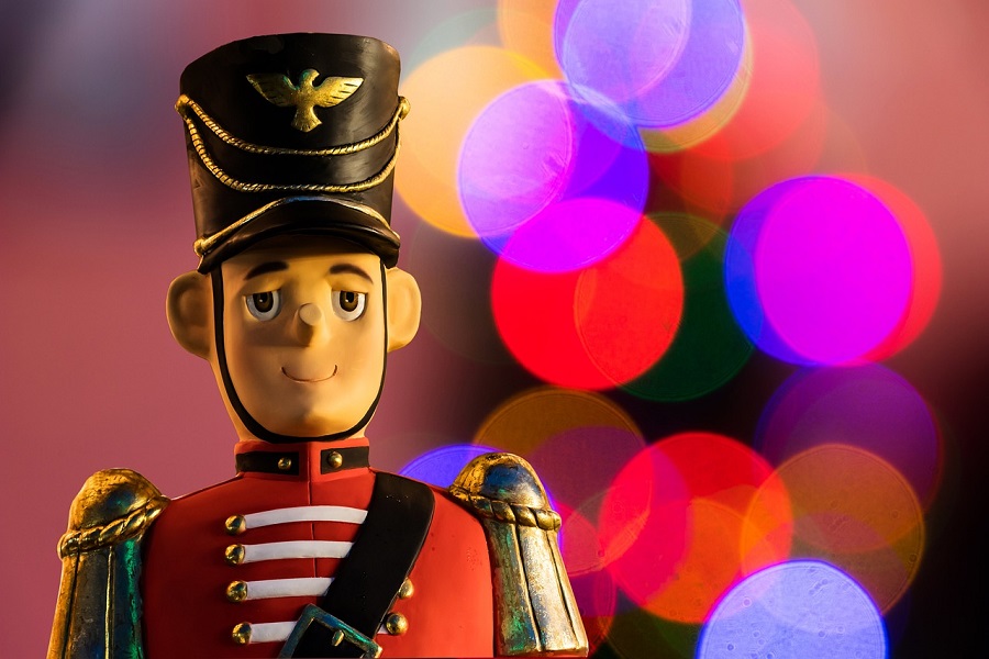 Things to Do on Christmas Morning Close Up of a Toy Nutcracker