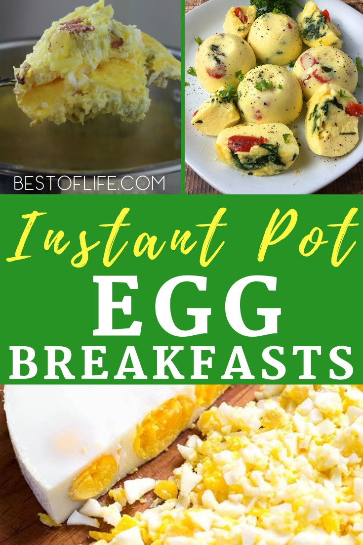 Instant Pot Egg Recipes to Start your Day - The Best of Life