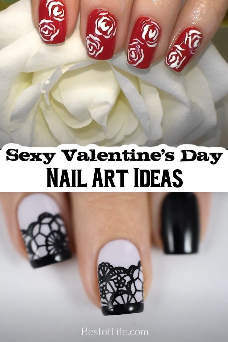 Details matter when you’re planning a sexy Valentine’s Day for your partner, and that means it’s time for some sexy nail art. Valentine's Day Nail Art | Romantic Nail Designs | Heart Nail Art | Love Themed Nails | Pink and Red Nails | Valentine's Day Manicure | Valentine's Day Nail Ideas | Date Night Nails | Flirty Nail Art | Valentine's Day Nail Inspiration via @thebestoflife