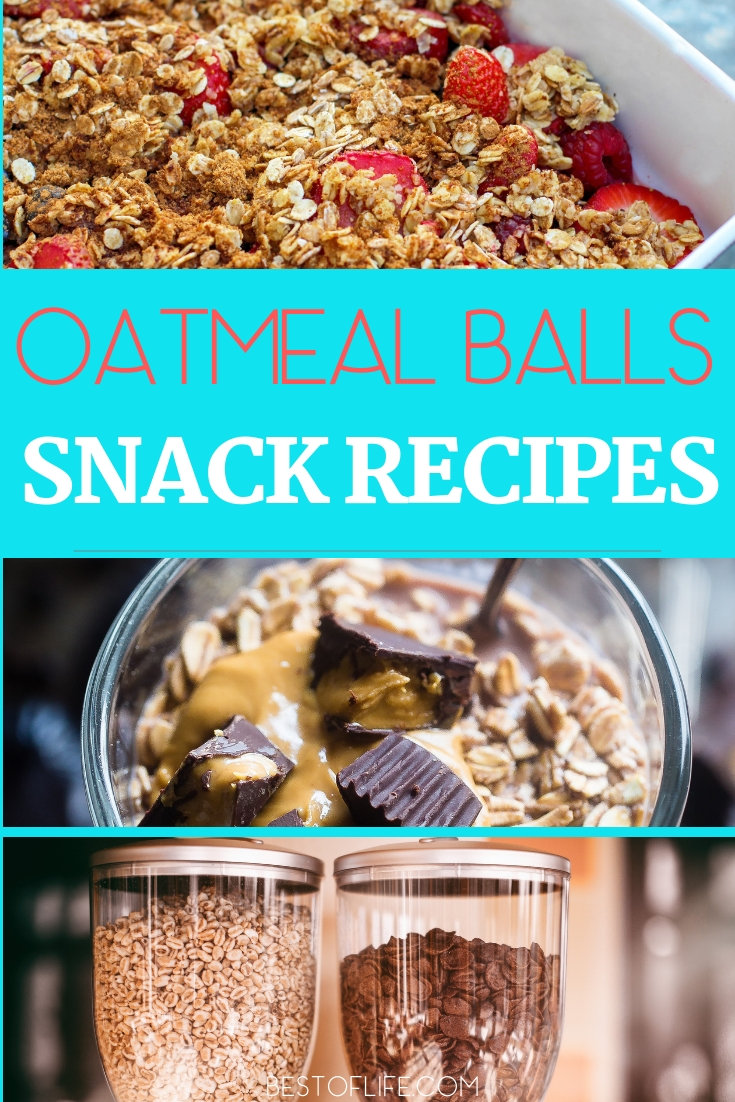 Easy and Healthy Oatmeal Balls Recipes for a Perfect Snack ...