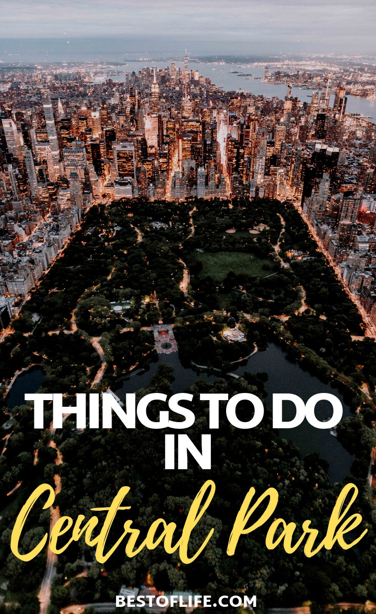Make the most of your trip to New York City by filling your day with the best things to do in Central Park. Central Park Ideas | Central Park Events | New York City Travel Tips | Things to do in New York City | Central Park Travel #centralpark #travel