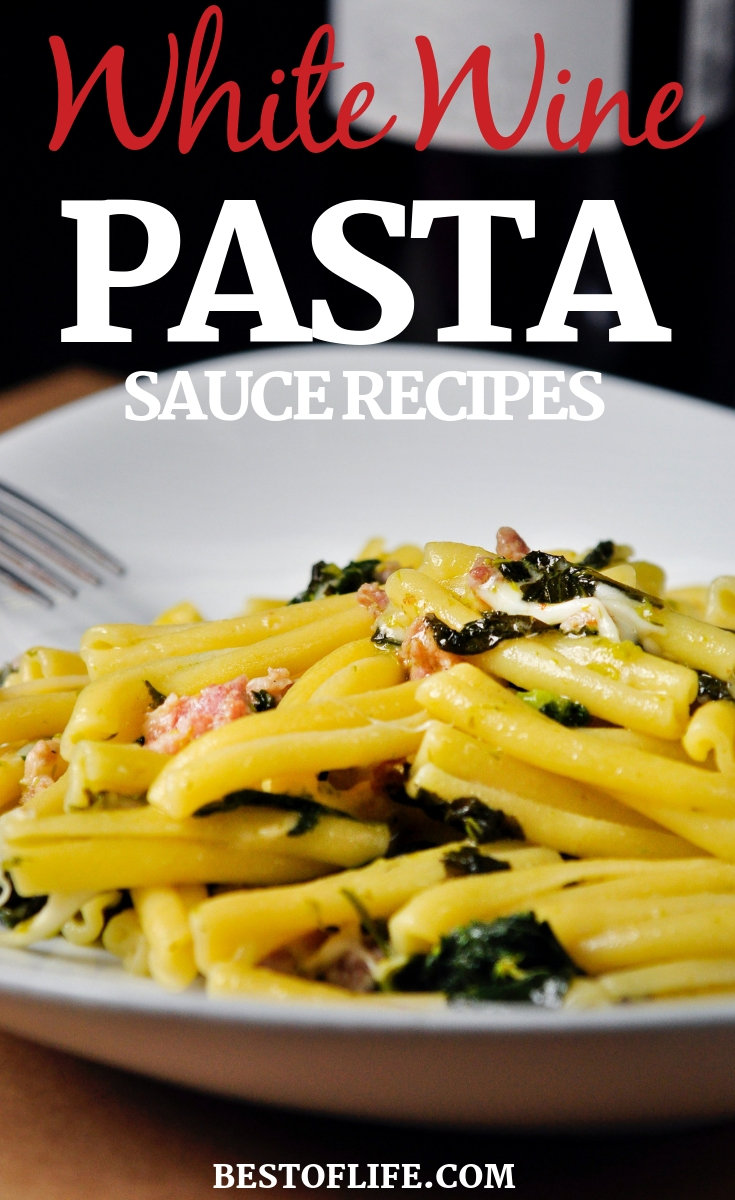 Discover the reason why we cook with wine by using white wine pasta sauce recipes for your next meal at home or with friends. Pasta Recipes | White Wine Recipes | Recipes with White Wine | Pasta Recipes with Wine | White Wine Cooking Ideas | Pasta Sauce Ideas #wine #recipes