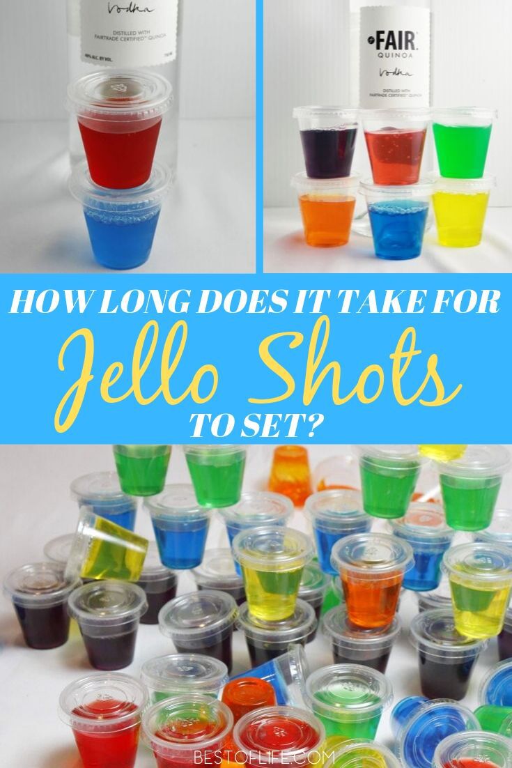 hvor lang tid tager det jello shots at indstille? Det er vigtigt at kende svaret på dette spørgsmål, når du laver jello-skud til din næste fest! Tips til Jello Shots / Festplanlægningstips / Happy Hour opskrifter | Jello med Alkoholtips | cocktailopskrifter/Festopskrifter #cocktails #opskrifter via @thebestoflife