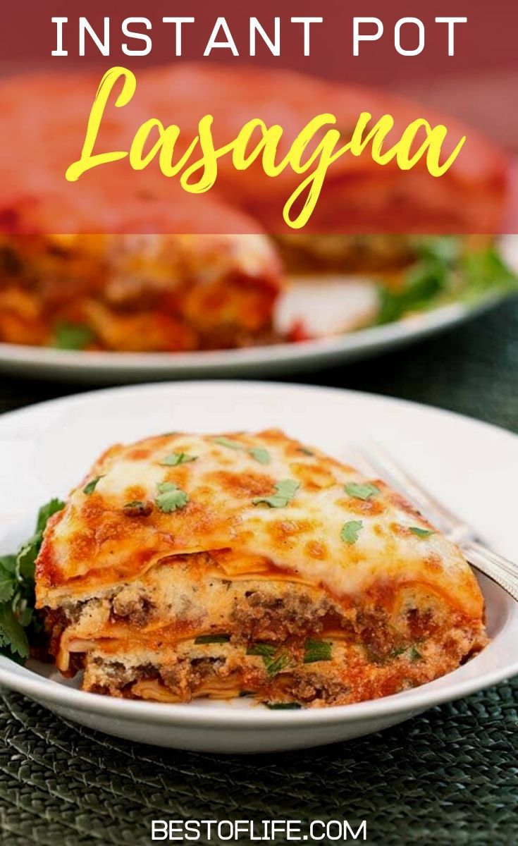 Best 24 Instant Pot Lasagna Casserole - Best Recipes Ideas and Collections