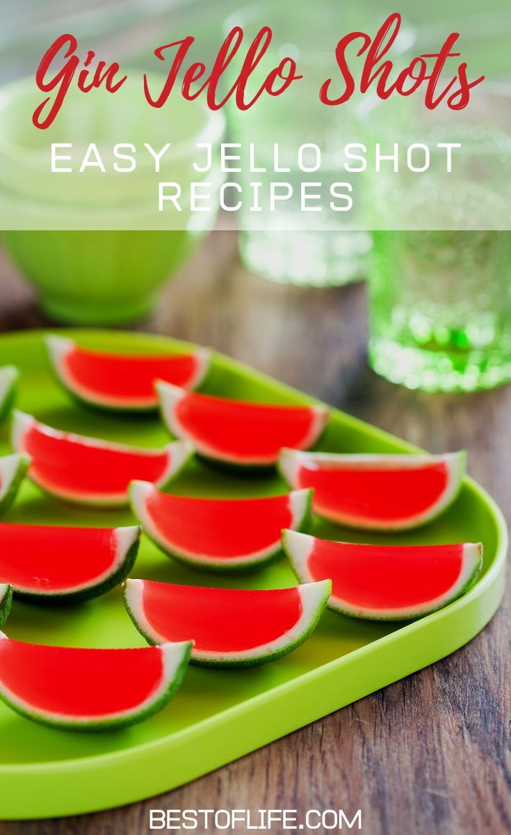 Gin Jello Shots Fun And Easy Jello Shot Recipes The Best Of Life,Cat Breeds Images