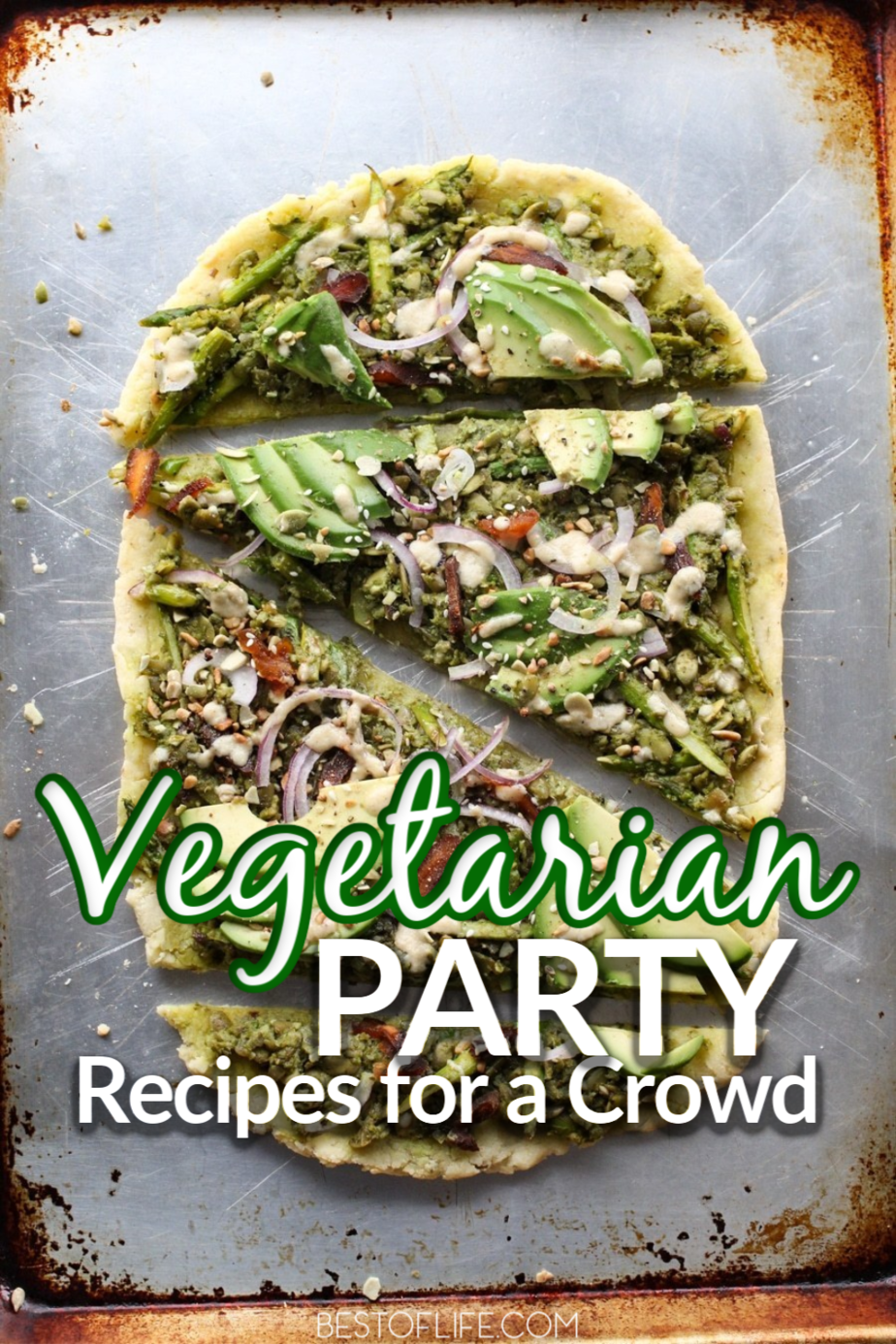 Vegetarian Party Recipes for a Crowd : The Best of Life