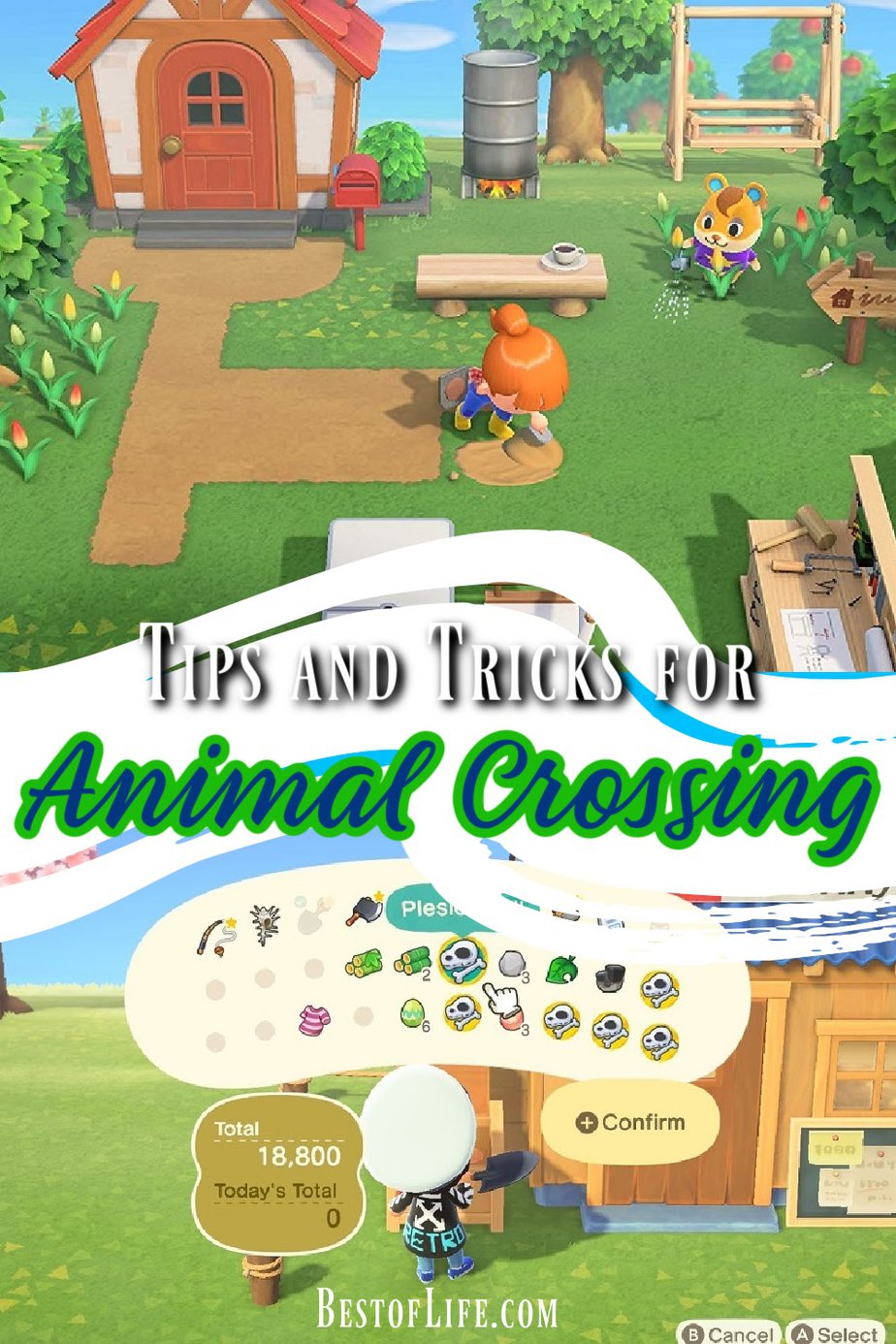 These Animal Crossing New Horizons tips and tricks can help you get the most out of your island and boost your gaming. Tricks for Animal Crossing | How to Play Animal Crossing | How to Beat Animal Crossing | Tips for Nintendo Switch | Nintendo Switch Games | Gaming Tricks | Animal Crossing Cheats #animalcrossing #gamingtips via @thebestoflife