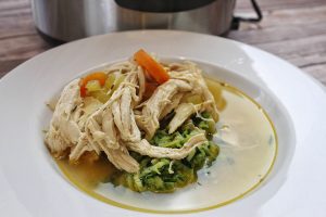 Whole30 Instant Pot Chicken and Vegetable Soup