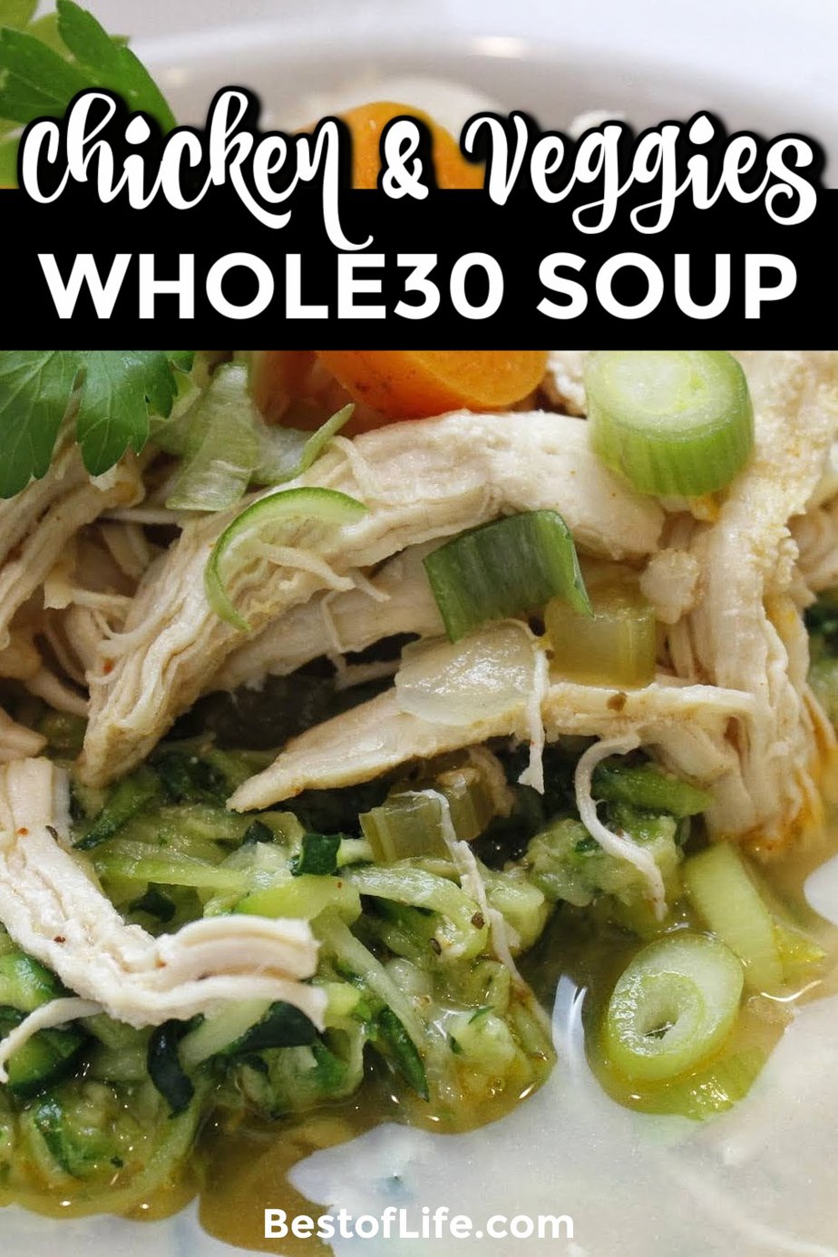This delicious and healthy Whole30 Instant Pot chicken and vegetable soup is the perfect healthy Instant Pot recipe for your weight loss meal planning. Whole30 Instant Pot Recipes | Whole30 Chicken Soup Instant Pot | Instant Pot Soup Recipes | Healthy Soup Recipes | Easy Dinner Recipes | Healthy Dinner Recipes | Weight Loss Instant Pot Recipes #whole30 #instantpot