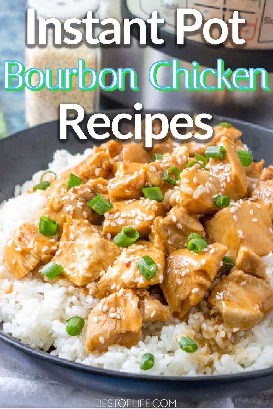 Making Instant Pot bourbon chicken recipes for a family dinner recipe, dinner party recipe, or even as a make ahead meal will speed up your weekly meal prep. Saucy Chicken Instant Pot | Instant Pot Chicken Thighs | Bourbon Chicken Pressure Cooker | Instant Pot Dinner Recipes with Chicken | Easy Instant Pot Dinner Recipes | Chicken Pressure Cooker Recipes #instantpot #chicken