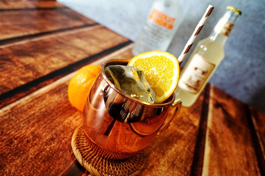 Best Things to Know About Moscow Mules Close Up of a Moscow Mule Garnished with a Slice of Orange 