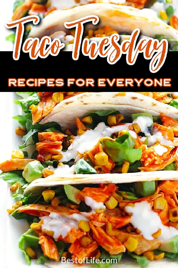 Mondays are rough. Tuesdays are better. Celebrate that every week with the best Taco Tuesday recipes. Easy Taco Recipes | Easy Margarita Recipes | Dinner Recipes | Cocktail Recipes | Mexican Food Ideas | Tips for Making Mexican Food | Taco Recipes for a Crowd | Mexican Rice Recipes | Refried Beans Recipes | Salsa Recipes #tacotuesday #Mexicanrecipes