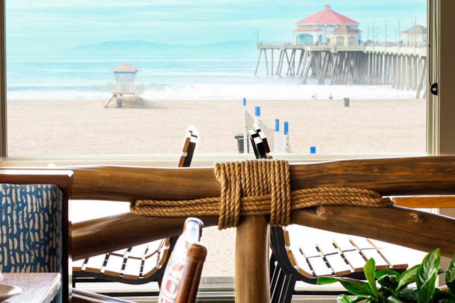 Best Restaurants with a View in Orange County View from Duke's Huntington Beach