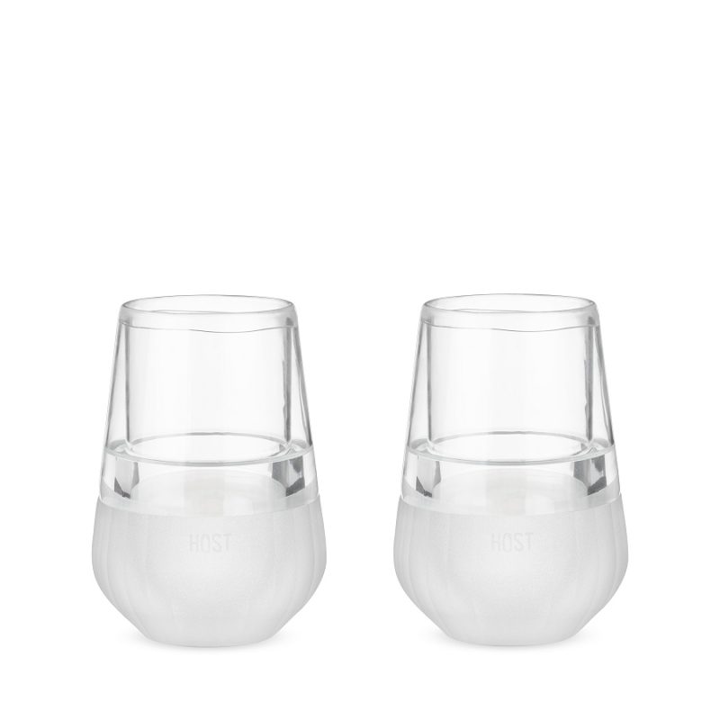 A glass FREEZE™ Wine Glass is the best way to keep your white wine cold or your red wine chilled without diluting your wine. Wine Down | Host Studios Cooling Wine Glasses | Freezer Wine Glasses | Host Glasses | Host Freezer Glasses | Wine Drinking Tips | Tips for Wine Temps | Red Wine Temp Guide | White Wine Temp Guice #wine #glasses