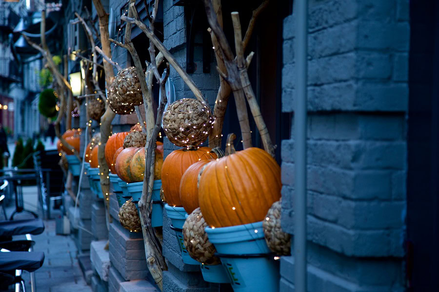 Halloween Party Recipes Business Decorated for Halloween