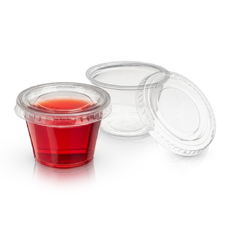 Jello Shot Cups Two Jello Shot Cups with Lids