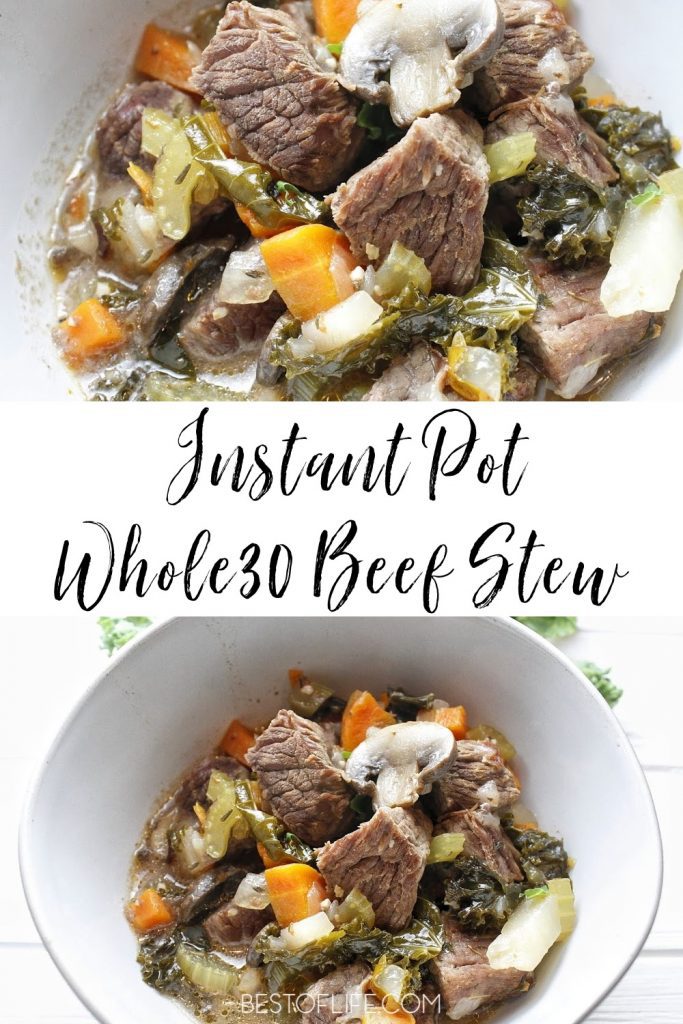 Whole30 Instant Pot Beef Stew Recipe : The Best of Life