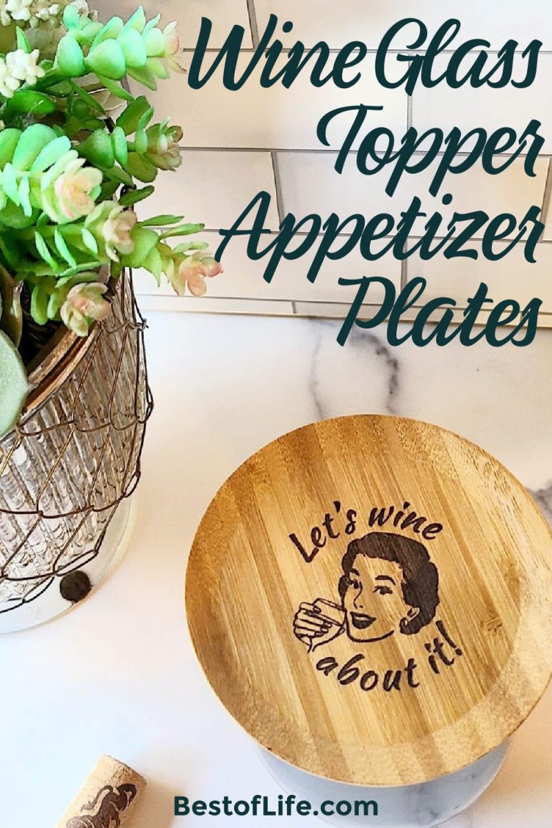 Best Wine Glass Toppers Laser Engraved Custom Designs